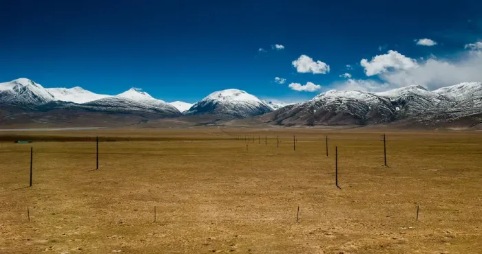 Framed Print : Tibet landscape Framed Print : Tibet landscape