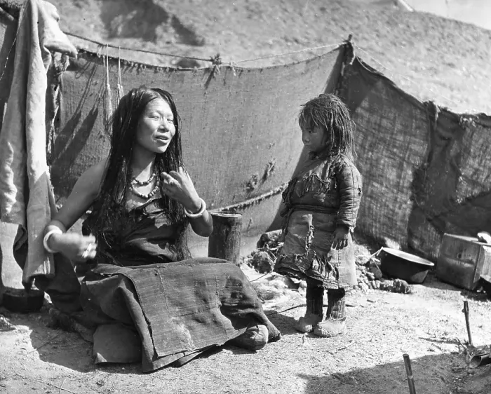 Framed Print : Tibetan Refugees