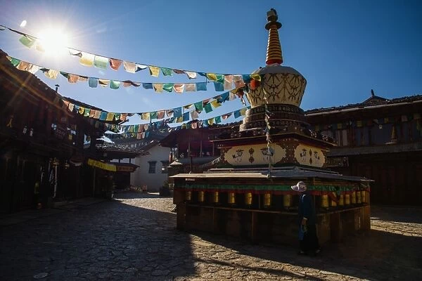Tibetian Stupa in Shanggri-La