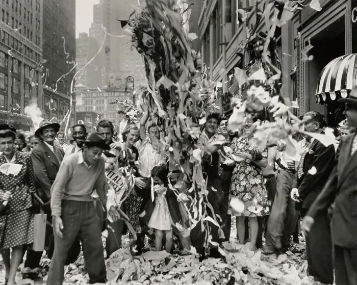 Framed Print : Ticker-Tape Celebration Framed Print : Ticker-Tape Celebration