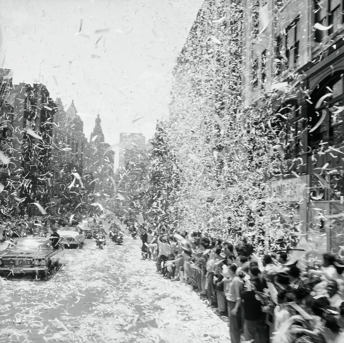 Framed Print : Ticker Tape Parade for Gordon Cooper Framed Print : Ticker Tape Parade for Gordon Cooper