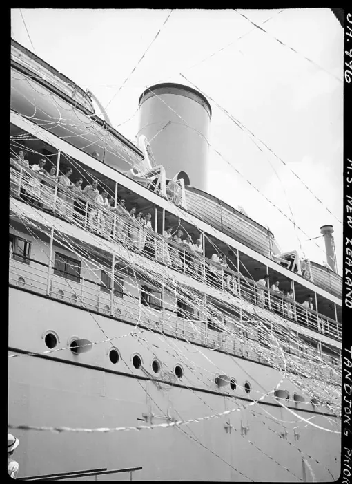 Framed Print : Ticker Tape Streaming From Ship Framed Print : Ticker Tape Streaming From Ship