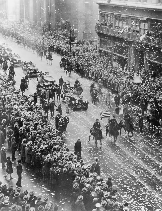 Framed Print : Tickertape Parade Framed Print : Tickertape Parade