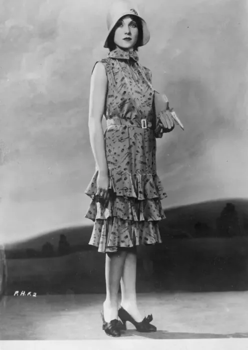 Framed Print : Tiered Dress Framed Print : Tiered Dress