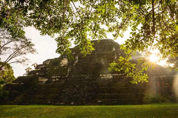 Framed Print : Tikal Pyramid Framed Print : Tikal Pyramid