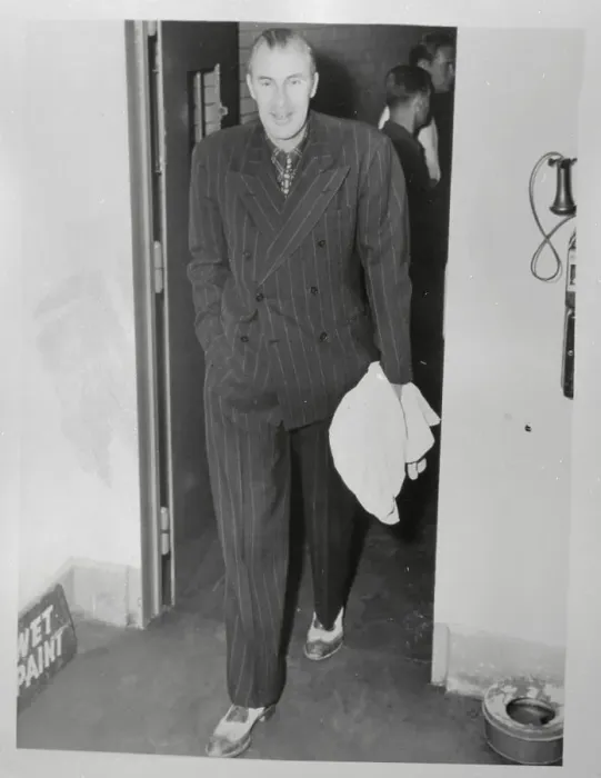 Framed Print : Bill Tilden Leaving Jail Framed Print : Bill Tilden Leaving Jail