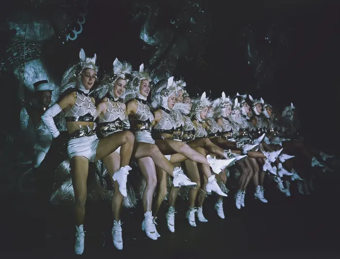 Framed Print : Tiller Girls At Palladium Framed Print : Tiller Girls At Palladium