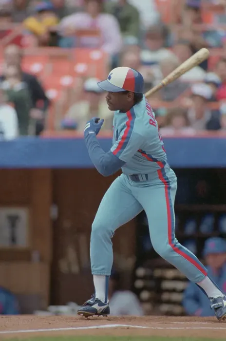 Framed Print : Tim Raines Batting Framed Print : Tim Raines Batting