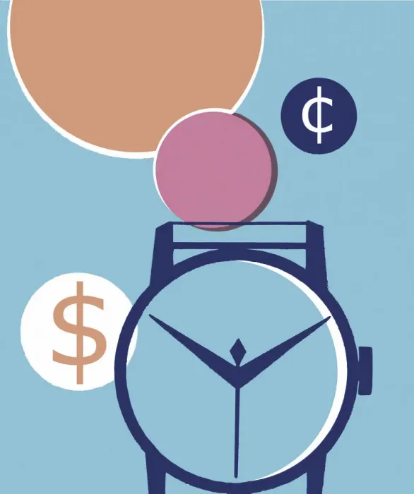Framed Print : Time is Money