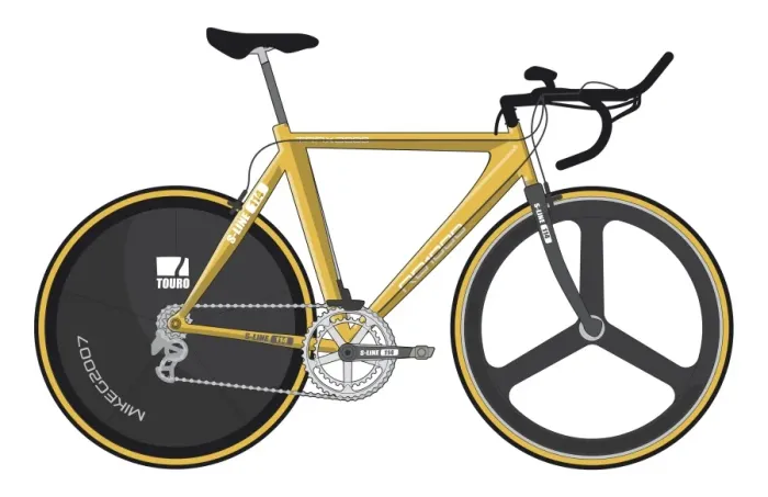 Framed Print : Time-trial bike Framed Print : Time-trial bike