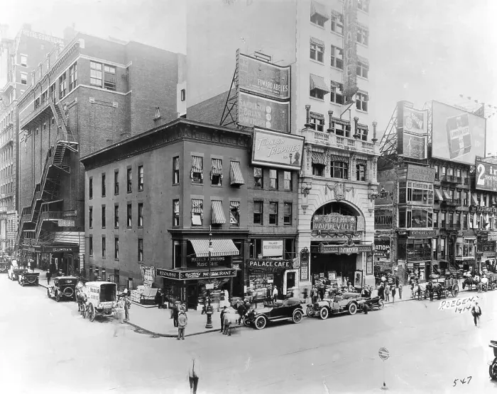 Framed Print : Times Square and 47th Street in 1914, Manhattan, New York, New York, USA Framed Print : Times Square and 47th Street in 1914, Manhattan, New York, New York, USA