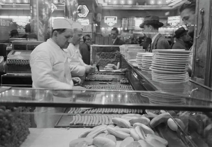 Framed Print : Times Square Hot Dogs Framed Print : Times Square Hot Dogs