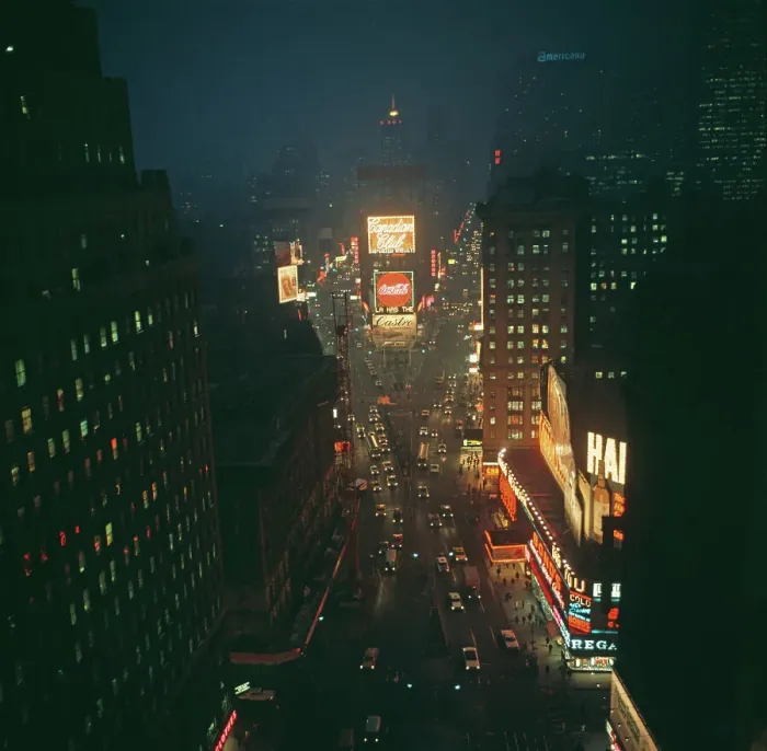 Framed Print : Times Square Illuminations Framed Print : Times Square Illuminations