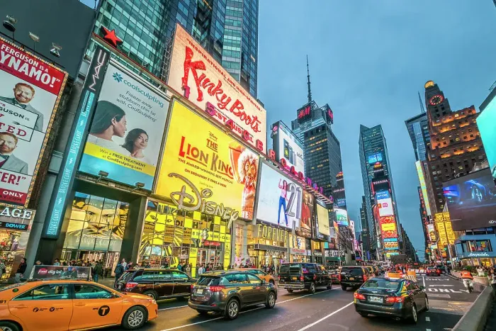 Framed Print : Times Square - New York City Framed Print : Times Square - New York City