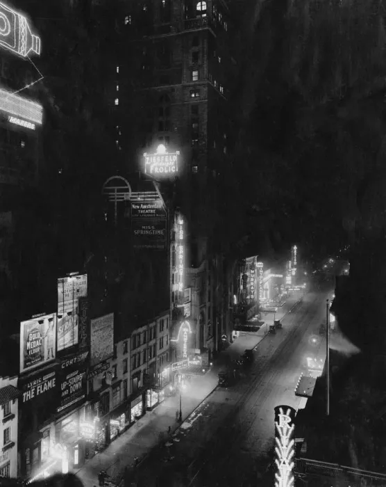 Framed Print : Times Square, New York City, with the New Amsterdam Theatre on the left and the Rialto on the right Framed Print : Times Square, New York City, with the New Amsterdam Theatre on the left and the Rialto on the right