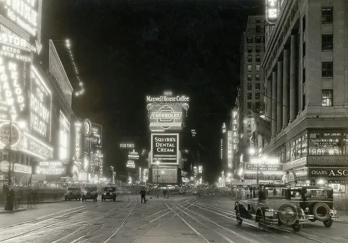 Framed Print : Times Square at Night Framed Print : Times Square at Night