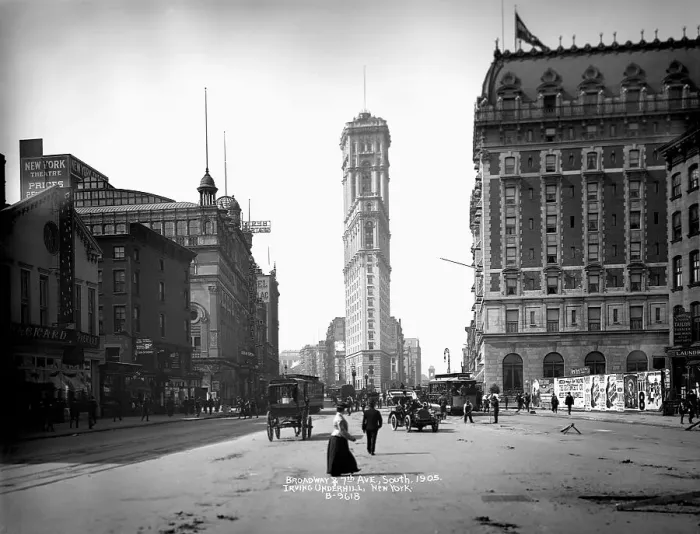 Framed Print : Times Tower and Longacre Square Framed Print : Times Tower and Longacre Square