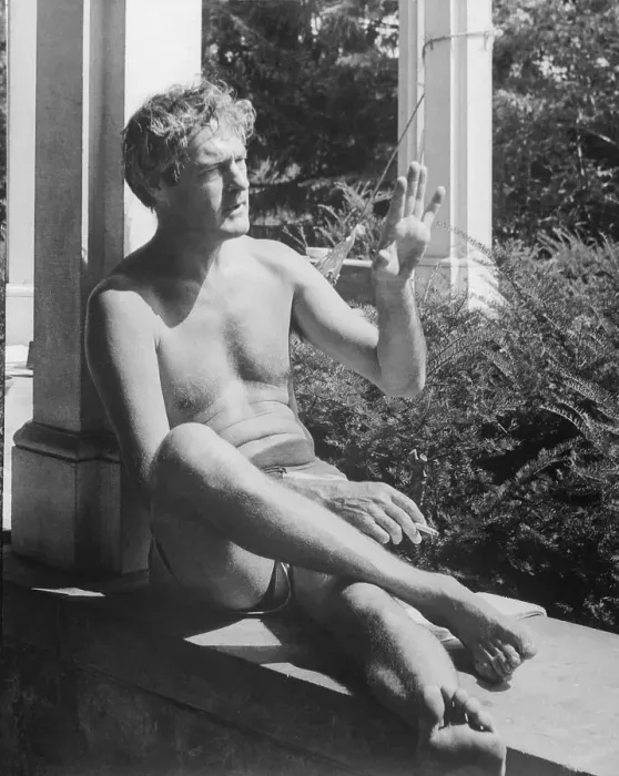 Framed Print : Timothy Leary Smoking and Sitting on Window Sill Framed Print : Timothy Leary Smoking and Sitting on Window Sill