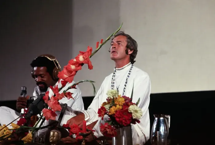 Framed Print : Timothy Leary Speaking at Conference Framed Print : Timothy Leary Speaking at Conference