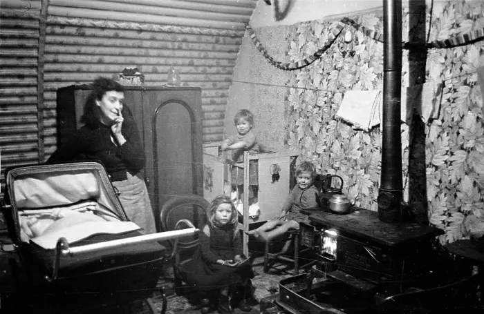 Framed Print : Tin Hut Family Framed Print : Tin Hut Family