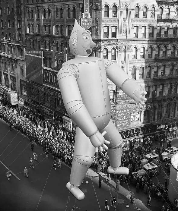 Framed Print : Tin Man Balloon in Macy's Parade Framed Print : Tin Man Balloon in Macy's Parade