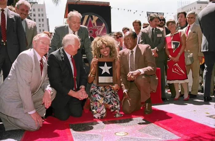 Framed Print : Tina Turner with Mayor Tom Bradley Framed Print : Tina Turner with Mayor Tom Bradley