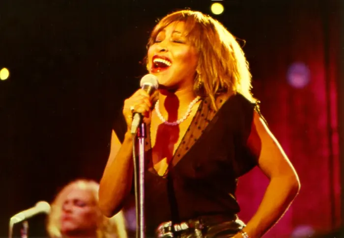Framed Print : Tina Turner Performs On A TV Show Framed Print : Tina Turner Performs On A TV Show