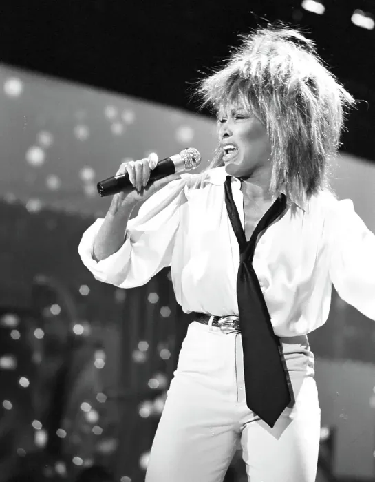 Framed Print : Tina Turner Performs On A TV Show Framed Print : Tina Turner Performs On A TV Show