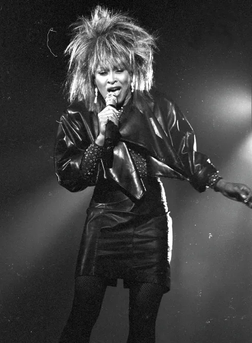 Framed Print : Tina Turner Performs On A TV Show Framed Print : Tina Turner Performs On A TV Show