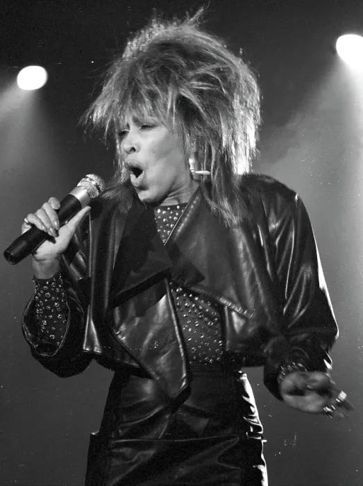 Framed Print : Tina Turner Performs On A TV Show Framed Print : Tina Turner Performs On A TV Show