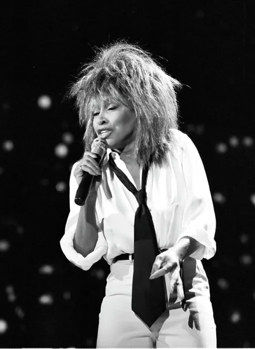 Framed Print : Tina Turner Performs On A TV Show Framed Print : Tina Turner Performs On A TV Show