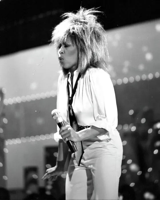 Framed Print : Tina Turner Performs On A TV Show Framed Print : Tina Turner Performs On A TV Show