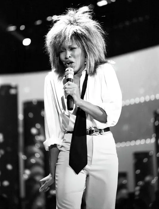 Framed Print : Tina Turner Performs On A TV Show Framed Print : Tina Turner Performs On A TV Show