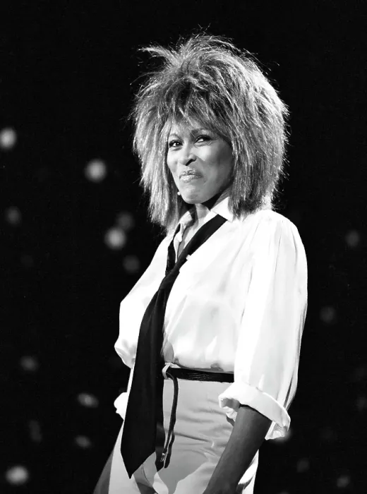 Framed Print : Tina Turner Performs On A TV Show Framed Print : Tina Turner Performs On A TV Show