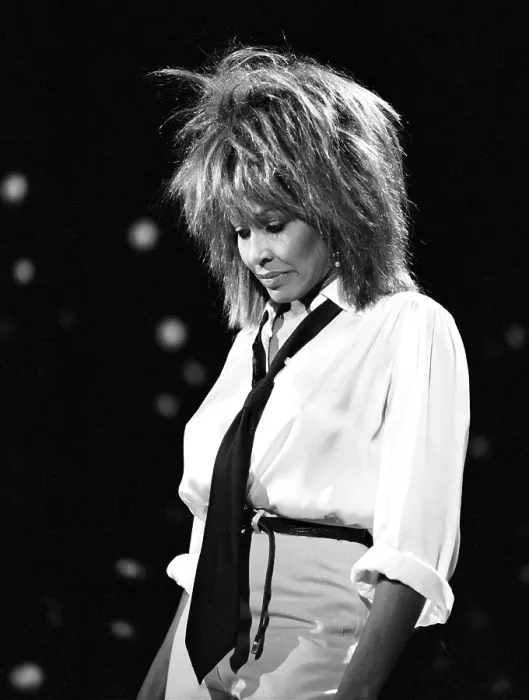 Framed Print : Tina Turner Performs On A TV Show Framed Print : Tina Turner Performs On A TV Show