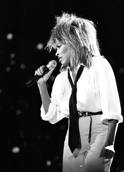 Framed Print : Tina Turner Performs On A TV Show Framed Print : Tina Turner Performs On A TV Show