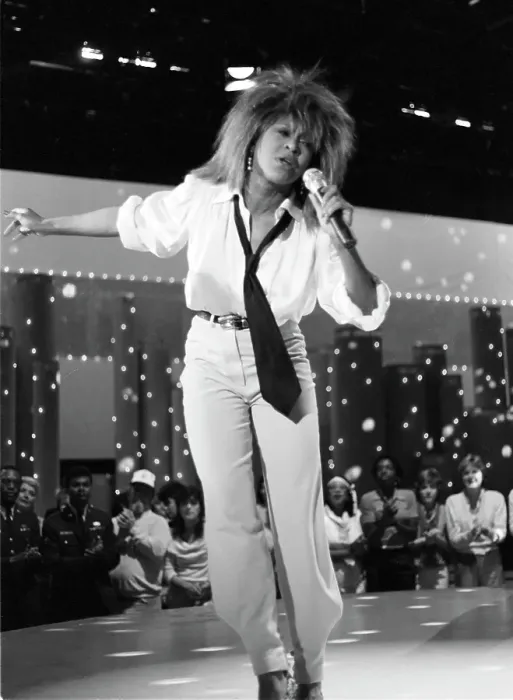 Framed Print : Tina Turner Performs On A TV Show Framed Print : Tina Turner Performs On A TV Show