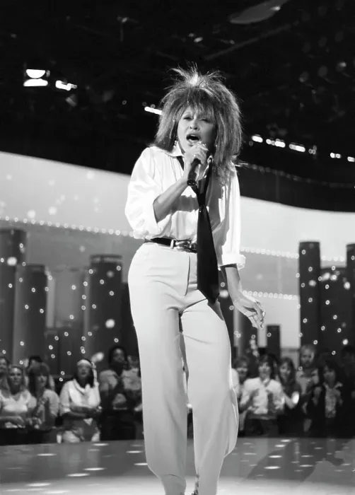Framed Print : Tina Turner Performs On A TV Show Framed Print : Tina Turner Performs On A TV Show