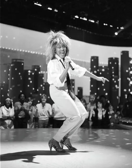 Framed Print : Tina Turner Performs On A TV Show Framed Print : Tina Turner Performs On A TV Show