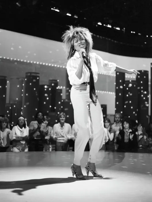 Framed Print : Tina Turner Performs On A TV Show Framed Print : Tina Turner Performs On A TV Show