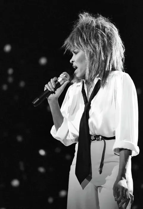 Framed Print : Tina Turner Performs On A TV Show Framed Print : Tina Turner Performs On A TV Show