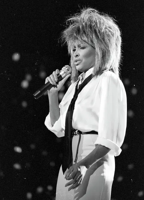 Framed Print : Tina Turner Performs On A TV Show Framed Print : Tina Turner Performs On A TV Show