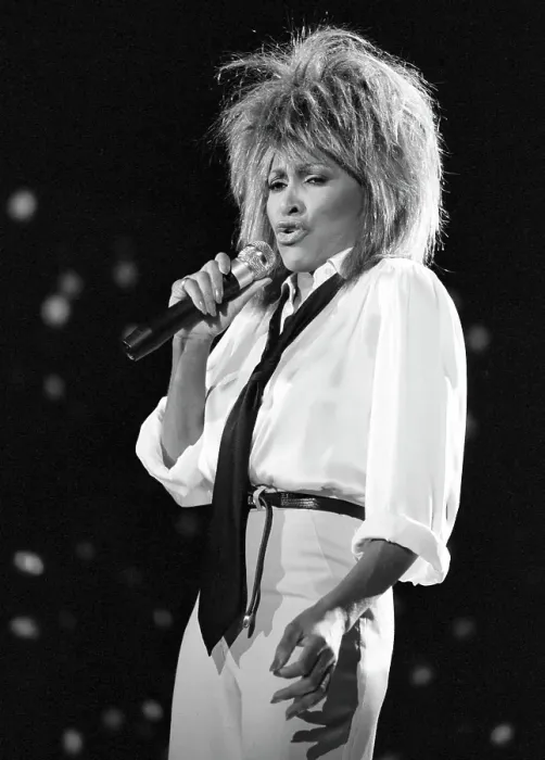 Framed Print : Tina Turner Performs On A TV Show Framed Print : Tina Turner Performs On A TV Show