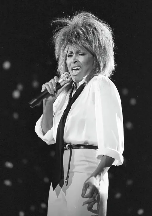 Framed Print : Tina Turner Performs On A TV Show Framed Print : Tina Turner Performs On A TV Show