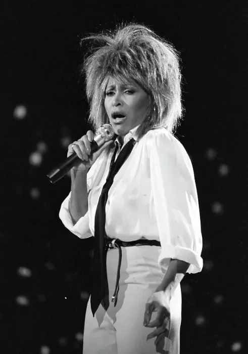 Framed Print : Tina Turner Performs On A TV Show Framed Print : Tina Turner Performs On A TV Show