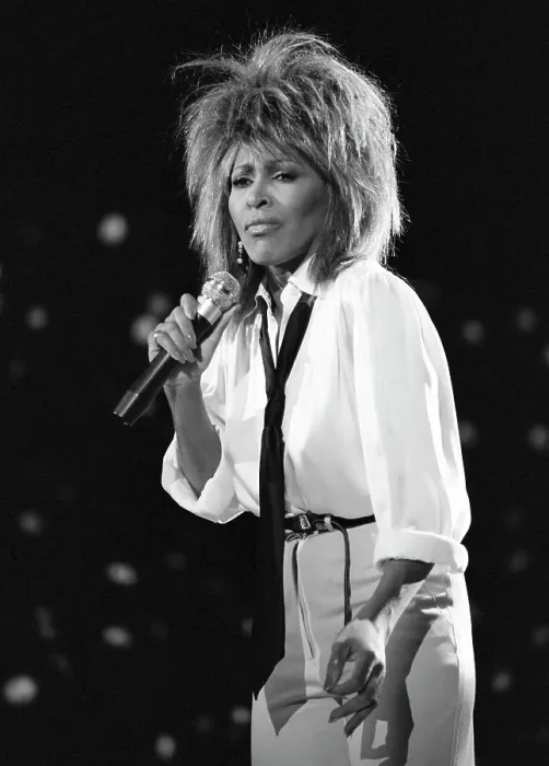 Framed Print : Tina Turner Performs On A TV Show Framed Print : Tina Turner Performs On A TV Show