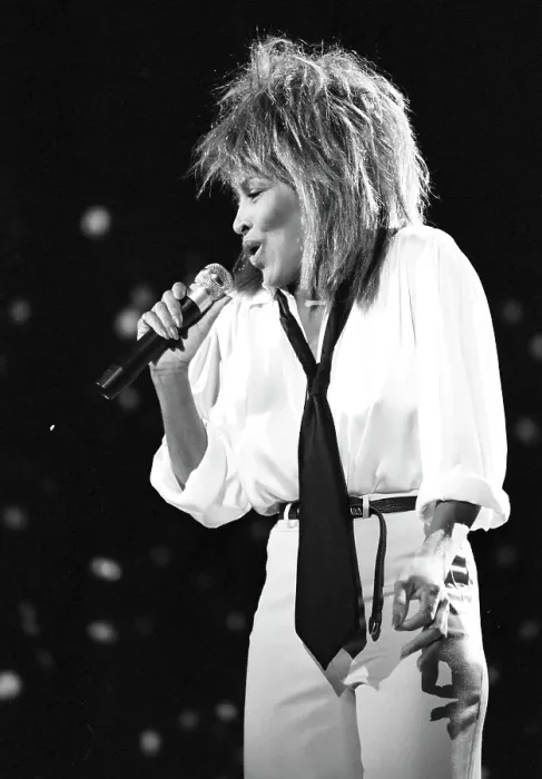 Framed Print : Tina Turner Performs On A TV Show Framed Print : Tina Turner Performs On A TV Show