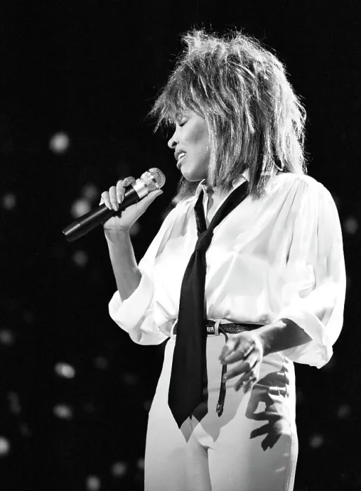 Framed Print : Tina Turner Performs On A TV Show Framed Print : Tina Turner Performs On A TV Show