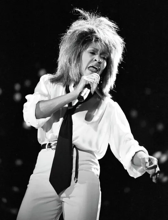Framed Print : Tina Turner Performs On A TV Show Framed Print : Tina Turner Performs On A TV Show