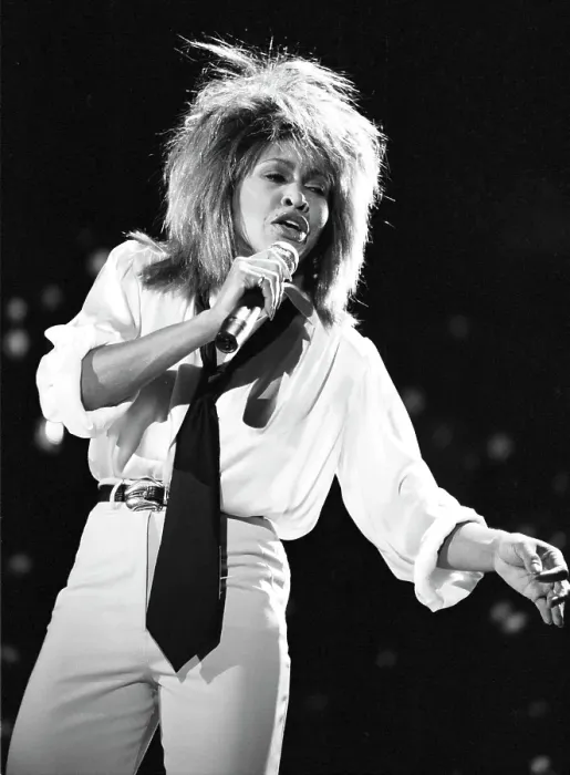 Framed Print : Tina Turner Performs On A TV Show Framed Print : Tina Turner Performs On A TV Show